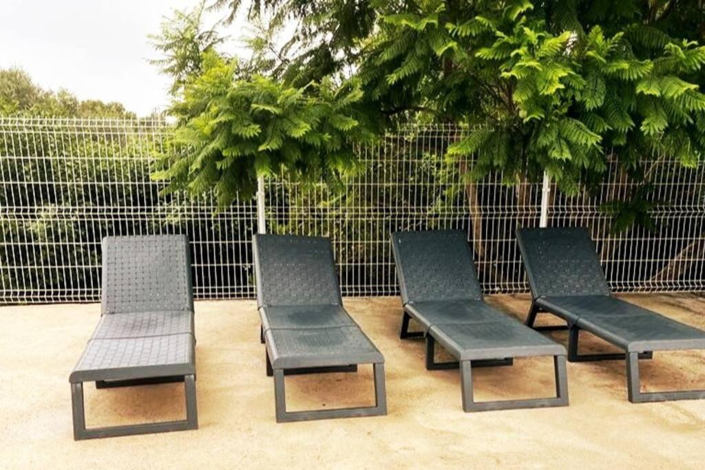Casa Campo Con Piscina Y Barbacoa Para 6 Personas En Plena Naturaleza Picassent Kültér fotó